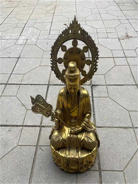 太上老君銅鑄造像